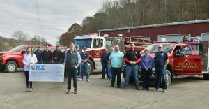 CNX Foundation donates to three Volunteer fire departments